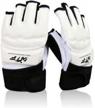 bbolive taekwondo boxing gloves with half fingers for training, muay thai punching bag mitts for sparring and gym workouts logo
