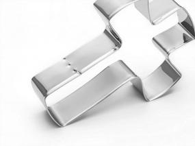 img 2 attached to Holy Cross Cookie Cutter Set-3 Pieces In Assorted Sizes Stainless Steel