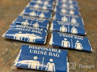 img 1 attached to Portable And Convenient: DIBBATU 800Ml Urine Bags - Perfect For Camping, Emergencies And Travel review by Viswanath Badasz