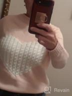 img 1 attached to Heartfelt Knit: Nulibenna Women'S Cable Pullover Sweaters With Long Sleeves review by Nick Colton
