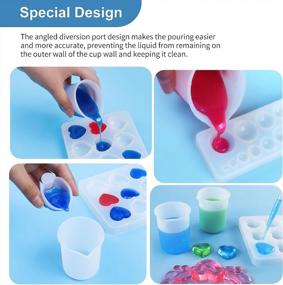 img 1 attached to Silicone Measuring Cups Resin Kit
