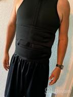 img 1 attached to Transform Your Workout With Wonderience Men'S Sauna Suit & Waist Trainer System review by Johnny Burns