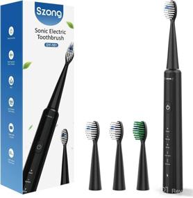 img 4 attached to 🪥 Full Automatic Rechargeable Toothbrush for Comprehensive Oral Care - Toothbrushes & Accessories
