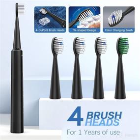 img 1 attached to 🪥 Full Automatic Rechargeable Toothbrush for Comprehensive Oral Care - Toothbrushes & Accessories