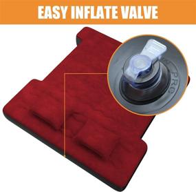 img 3 attached to 🚚 Umbrauto Inflatable Truck Bed Air Mattress for Short Full Size Truck Beds (5.5-5.8ft) with Pump & Carry Bag - Ideal for Outdoor Use