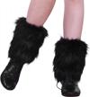 nanxson womens fur leg warmer winter short boot cuffs covers sleeves ttw0071 logo