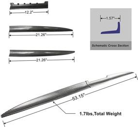 img 3 attached to Универсальный аксессуар Tiousmoky, бесплатная установка (Carbon