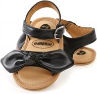 soft non-slip rubber sole sandals for infant baby boys and girls - ideal for summer, walking, and first steps logo