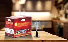 img 1 attached to Experience Divine Scents With Shubhkart'S Assorted Dry Cone Dhoop Pack - 90 Cones, 6 Unique Fragrances