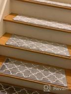 img 1 attached to Upgrade Your Stair Safety With SUSSEXHOME Polypropylene Carpet Strips - Easy To Install Runner Rugs W/ Double Adhesive Tape - Set Of 7 Decorative Mats In Brown review by Kevin Phillips