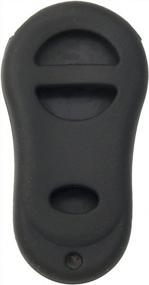 img 3 attached to Keyless2Go Replacement For New Silicone Cover Protective Case For Remote Key Fobs With FCC GQ43VT9T GQ43VT13T GQ43VT17T - Black
