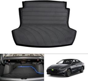 img 4 attached to TGBROS Hyundai Weather Non Slip Odourless Interior Accessories