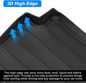 img 1 attached to TGBROS Hyundai Weather Non Slip Odourless Interior Accessories