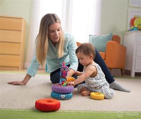 img 1 attached to LAMAZE Stacking Hand Eye Coordination Multiple