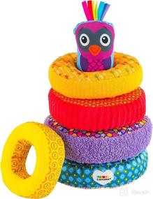 img 4 attached to LAMAZE Stacking Hand Eye Coordination Multiple