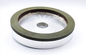 img 1 attached to Алмазный круг на полимерной связке от TechDiamondTools - 6 дюймов, алмазный слой 12V2D150, размер 5 X 20 мм