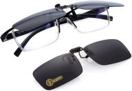 🕶️ polarized sunglasses prescription eyeglasses black upgrade: enhanced eye protection and style logo