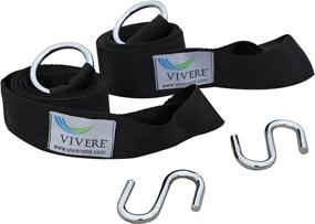 img 3 attached to Black 2-Pack Of Vivere EFHTS Accessories For Hammocks