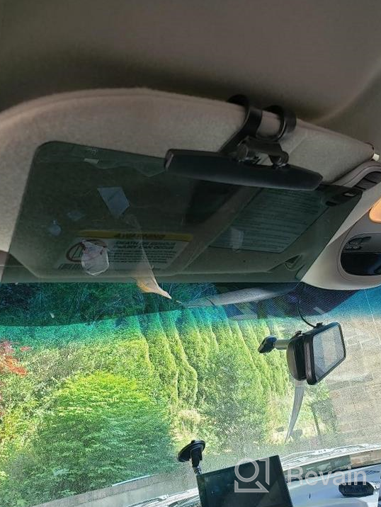 img 1 attached to Sun Visor For Car, Universal Car Visor Extender Sun Blocker, Polarized Anti Sun Glare, Protects From Sun Glare, Snow Blindness And UV Rays For Clearer Vision And Safety Driving, 1PC review by Joshua Sharma
