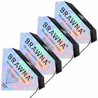 get precise mapping with brawna pre inked string for microblading and microshading - 4 pack premium kit for pmu and microblading supplies логотип
