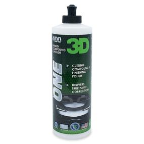 img 3 attached to 3D One - Ultimate Car Scratch & Swirl Remover - Advanced Rubbing Compound & Finishing Polish - Achieve Flawless Paint Correction 16oz.