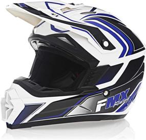 img 4 attached to Motocross Off Road Motorcycle Approved Helmet Motorcycle & Powersports
