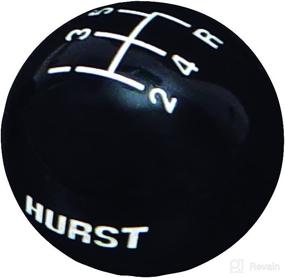 img 2 attached to 🚗 Enhance Your Ride with the Hurst 1630125 Black 5-Speed Shifter Knob