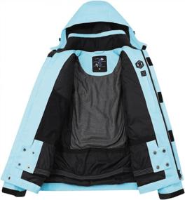 img 2 attached to Stay Warm & Dry With PHIBEE Women'S Waterproof Outdoor Snowboard Ski Jacket!