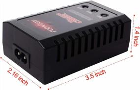 img 1 attached to Зарядное устройство FCONEGY B3 Lipo 10 Вт для 7,4-11,1 В Lipo-батарей Балансировочное зарядное устройство для 2S/3S RC Батарея/батарея для страйкбольного пистолета