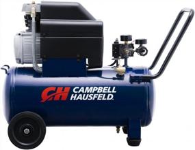 img 4 attached to Campbell Hausfeld 8-Gallon Oil-Lubricated Air Compressor, 3.7CFM 1.3HP 120V 10A 1PH (HL540100AV)