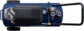 img 2 attached to Campbell Hausfeld 8-Gallon Oil-Lubricated Air Compressor, 3.7CFM 1.3HP 120V 10A 1PH (HL540100AV)