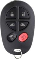 🔑 keylessoption replacement key fob remote control for mini van - gq43vt20t logo