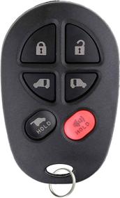 img 4 attached to 🔑 KeylessOption Replacement Key Fob Remote Control for Mini Van - GQ43VT20T