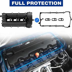 img 2 attached to Land Rover Range Rover Sport Velar Discovery V6 3.0L Passenger Side Engine Valve Cover And Gasket Set Replacement