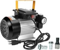 🔌 powerful 110v ac 550w self priming electric transfer pump - fast 60l/min oil, fuel, diesel & biodiesel pump for vehicles, construction sites, farms логотип