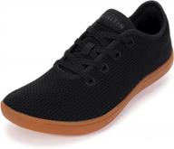 experience ultimate comfort with whitin men's wide barefoot sneakers: minimalist style with zero drop sole logo