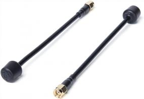 img 4 attached to Enhance Your Long-Range HD FPV Drone With IFlight LHCP RP-SMA Male Antennas - 2PCS For Titan DC7, Chimera4 And Chimera7 Models