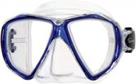 scubamax mk-103 spider eye scuba dive mask - maximum visibility & comfort underwater logo