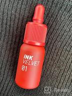 img 1 attached to Peripera Ink The Velvet Lip Tint: High Pigment & Long-Lasting In Red And Nude Shades - Vegan & Gluten-Free review by Brandon Patterson