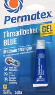 permatex 24005 threadlocker blue gel - medium strength, 5g squeeze tube pack of 1 логотип