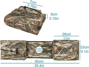 img 1 attached to FADZECO Motorcycle Accessories Waterproof Camouflage