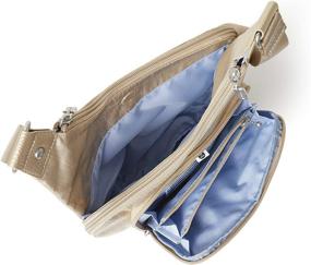 img 3 attached to Baggallini Classic RFID Cross Floral Women's Handbags & Wallets : Crossbody Bags