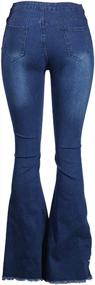 img 1 attached to Women'S Fashion High Waist Embroidered Rivet Pearl Skinny Jeans Denim Pencil Pants