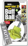 🟡 flitz international mini buff ball - 2-inch yellow, single - sm 10250-50 логотип