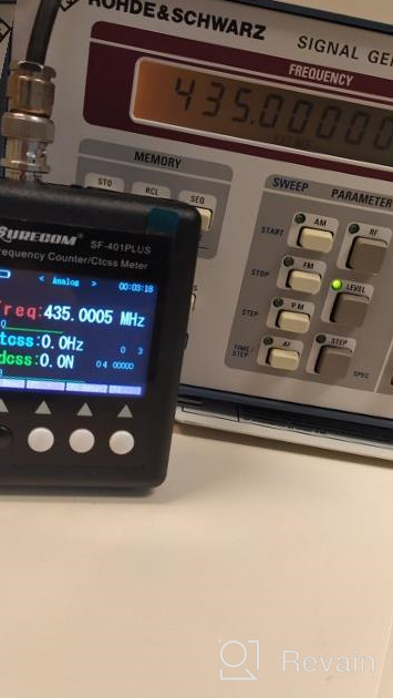 img 1 attached to 📻 Mcbazel SF401 Plus Radio Portable Frequency Counter Meter – 27Mhz to 3000Mhz with CTCCSS DCS Decoder review by David Miller