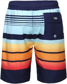 img 3 attached to Stay Stylish And Comfortable At The Beach With Rokka&Rolla Men'S Quick-Dry Swim Trunks