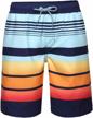 stay stylish and comfortable at the beach with rokka&rolla men's quick-dry swim trunks logo