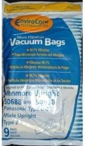 img 1 attached to EnviroCare 159-9 Style U Microlined Vacuum Cleaner Bags (9/Pack) for Kenmore 50688 & 50690 Upright Vacuum