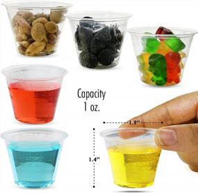 img 2 attached to 400 Pack Of Disposable Plastic Measuring Cups For Epoxy Resin Mixing - 1 Oz Capacity