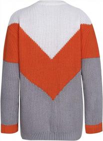 img 2 attached to Stay Cozy And Stylish With Shermie'S Loose Knitted Sweaters For Women